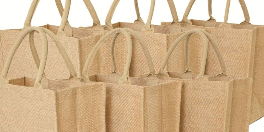 The Largest Possible Burlap Tote Bag